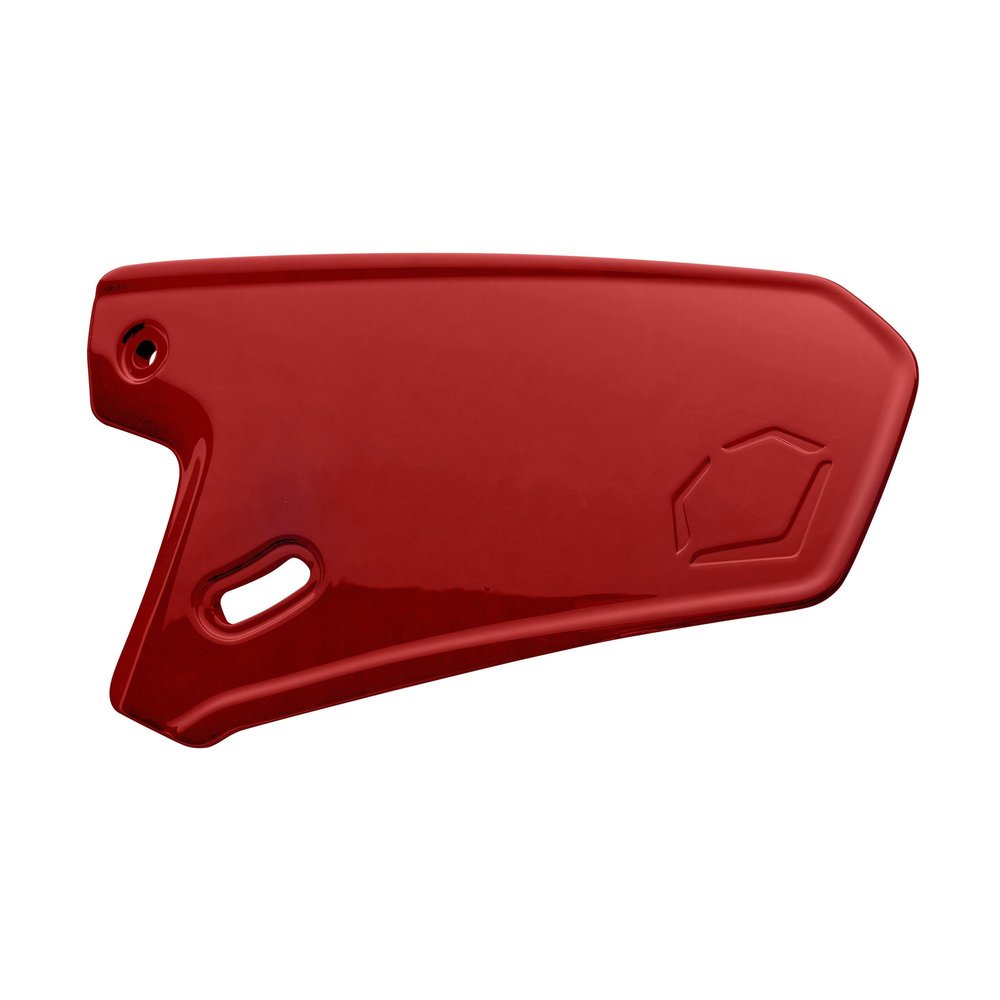 EvoShield XVT High Gloss Batting Helmet Face Shield - Scarlet, Right Handed Hitter