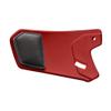 EvoShield XVT High Gloss Batting Helmet Face Shield - Scarlet, Right Handed Hitter view 2