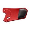 EvoShield XVT High Gloss Batting Helmet Face Shield - Scarlet, Right Handed Hitter view 4