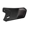 EvoShield XVT High Gloss Batting Helmet Face Shield - Black, Left Handed Hitter view 2