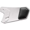 EvoShield XVT High Gloss Batting Helmet Face Shield - White, Left Handed Hitter view 2