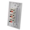 YinXiong Decorative Spring Clip Style 1 Gang 3.0 Speaker Wall Plate view 4