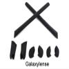 Galaxy Nose Pads & Earsocks Rubber Kits For Oakley Half Jacket XLJ/Half Jacket Black view 3