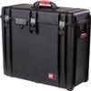 HPRC P4800CW Wheeled Hard Resin Case Cubed Foam, Lightweight, Unbreakable, Black view 2