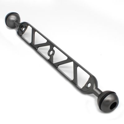 DIVTEK 9" Dual Joint Ball Extend Arm Adaptor for Underwater Diving Strobe Gopro B-002-0003