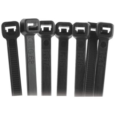 11 INCH CABLE TIE BLACK PACKAGE OF 100