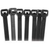 11 INCH CABLE TIE BLACK PACKAGE OF 100 view 1