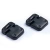 RCHUBAM 2Pcs ABS Car Door Hinge for 1/10 RC Crawler TRX-4, Black view 2
