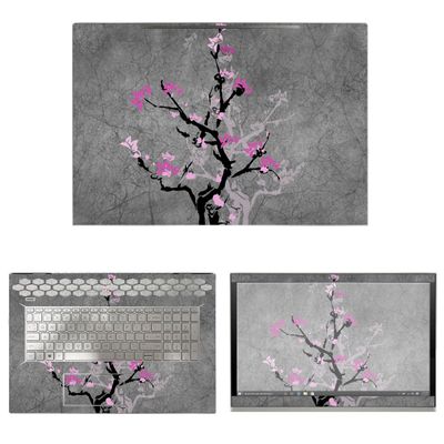 Decalrus - Protective Decal Floral Skin Sticker for HP Envy 17M-BW0013DX (17.3" Screen) case Cover wrap HPenvy17m_bw0013dx-34