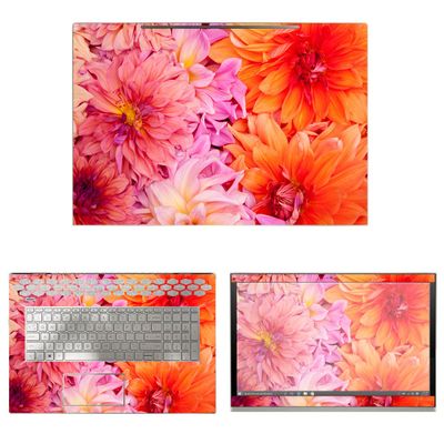 Decalrus - Protective Decal Flower Skin Sticker for HP Envy 17M-BW0013DX (17.3" Screen) case Cover wrap HPenvy17m_bw0013dx-142