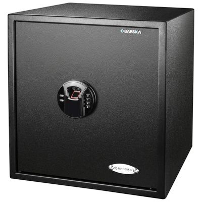 BARSKA Large 1.94 Cubic Feet Steel Biometric Fingerprint Keypad Safe