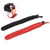 AKOAK Braided 550 Paracord Adjustable Camera Wrist Strap,Safety Strap for Video Camcorder,Binoculars and DSLR Camera,Red view 2