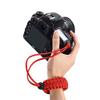 AKOAK Braided 550 Paracord Adjustable Camera Wrist Strap,Safety Strap for Video Camcorder,Binoculars and DSLR Camera,Red view 3