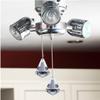 Jovitec 2 Pcs Ceiling Fan Pull Chains Crystal Decorative Pull Chain Extension Crystal Ornaments Gifts Light 1 Meter Long Each for Ceiling Light Fan Toilet Bathroom view 2