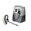 Plantronics CS70N Wireless Earset - Wireless Connectivity - Mono - Behind-the-ear - Silver, Gray (Renewed) view 1