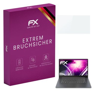 atFoliX Plastic Glass Protective Film compatible with Lenovo Idea Pad 530s 15 inch, 9H Hybrid-Glass FX Screen Protector