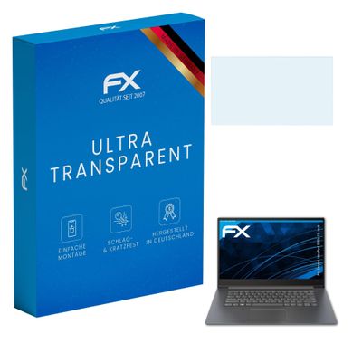 atFoliX Screen Protection Film compatible with Lenovo Idea Pad 530s 15 inch Screen Protector, ultra-clear FX Protective Film (2X)