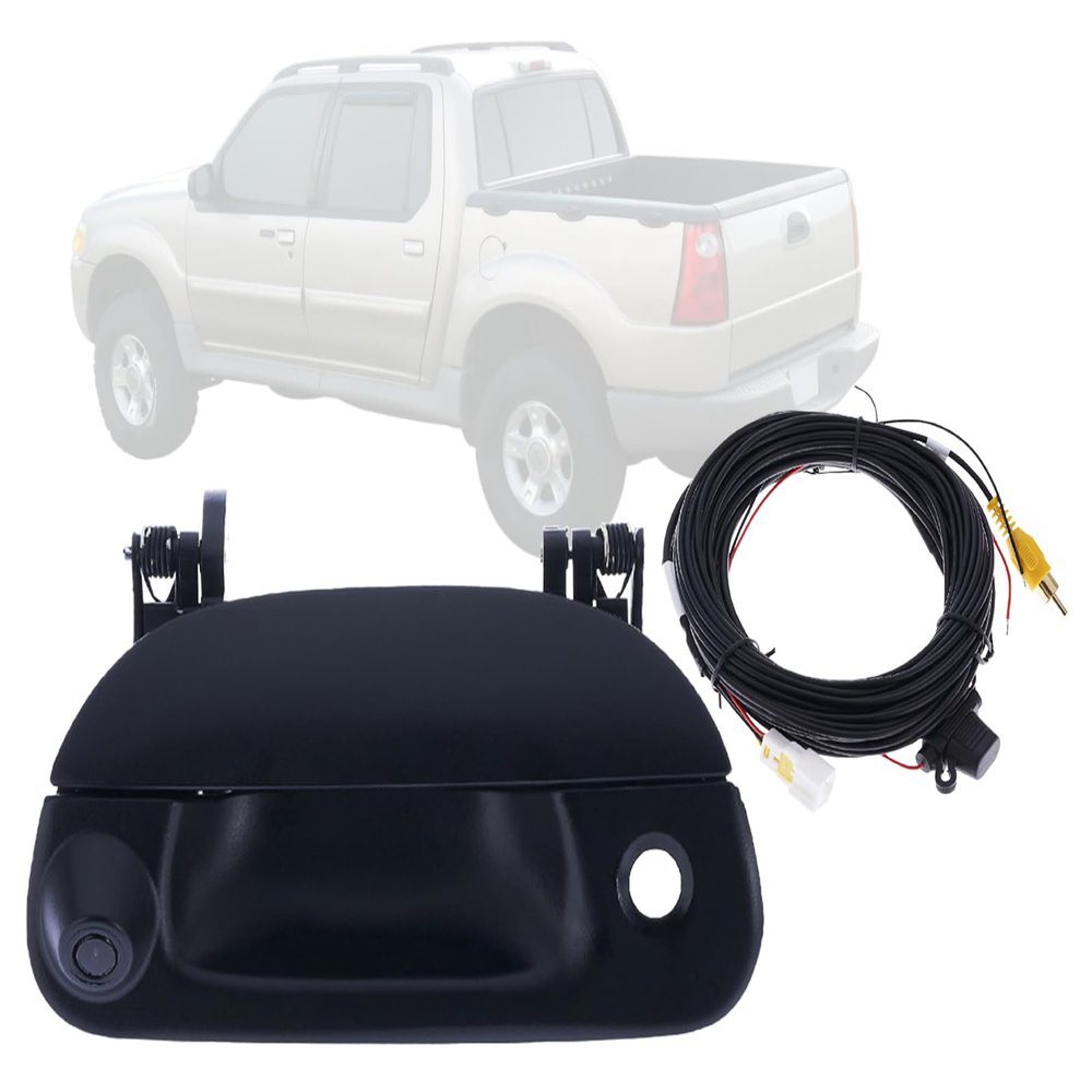 APA Replacement Tailgate Handle with Back-Up Camera for 97-04 F150 F250 1999-2007 F Super Duty 2001-2005 Explorer