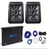 KICKER 2 45L7R122 12" 1200w L7R Car Subwoofers, Solo-Baric Subs+Amplifier+Wires view 1