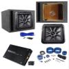 KICKER 45L7R122 12" 1200w L7R Solo-Baric Subwoofer+Vented Box+Mono Amplifier+Kit view 1