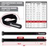 Velour Cinch Straps 2" x 20" - 6 Pack, Soft Touch Microfiber Reusable Hook and Loop view 2