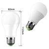 Droiee Dimmable E26 Warm LED Light Bulb, 6W RGBW Color 500LM with 16 Color Changing Modes for Christmas, Party etc with Remote Control 1PCS view 3