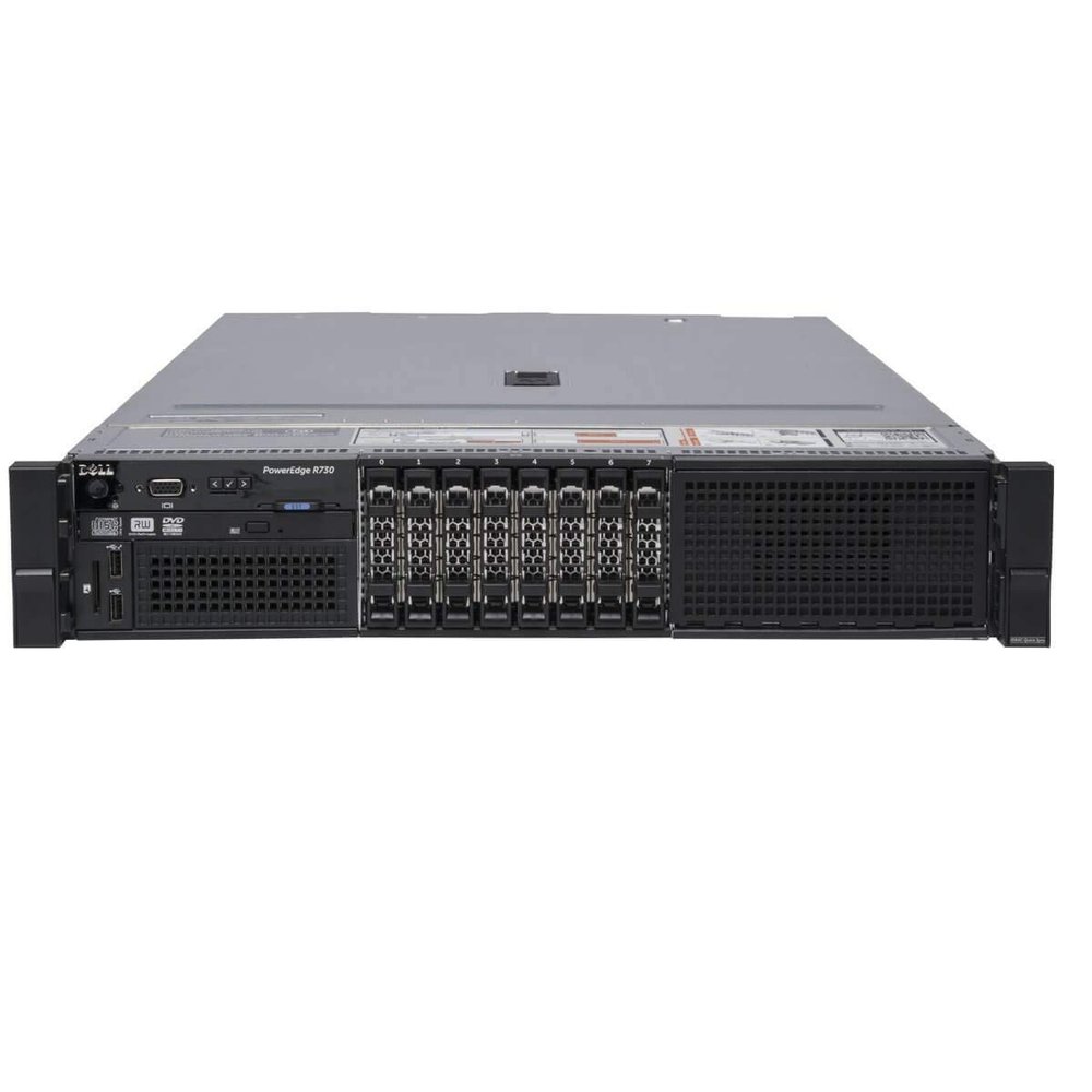 Dell PowerEdge R730 8 x 2.5 Hot Plug 2X E5-2630 V3 Eight Core 2.4Ghz 32GB 8X 1TB H730 (Renewed)