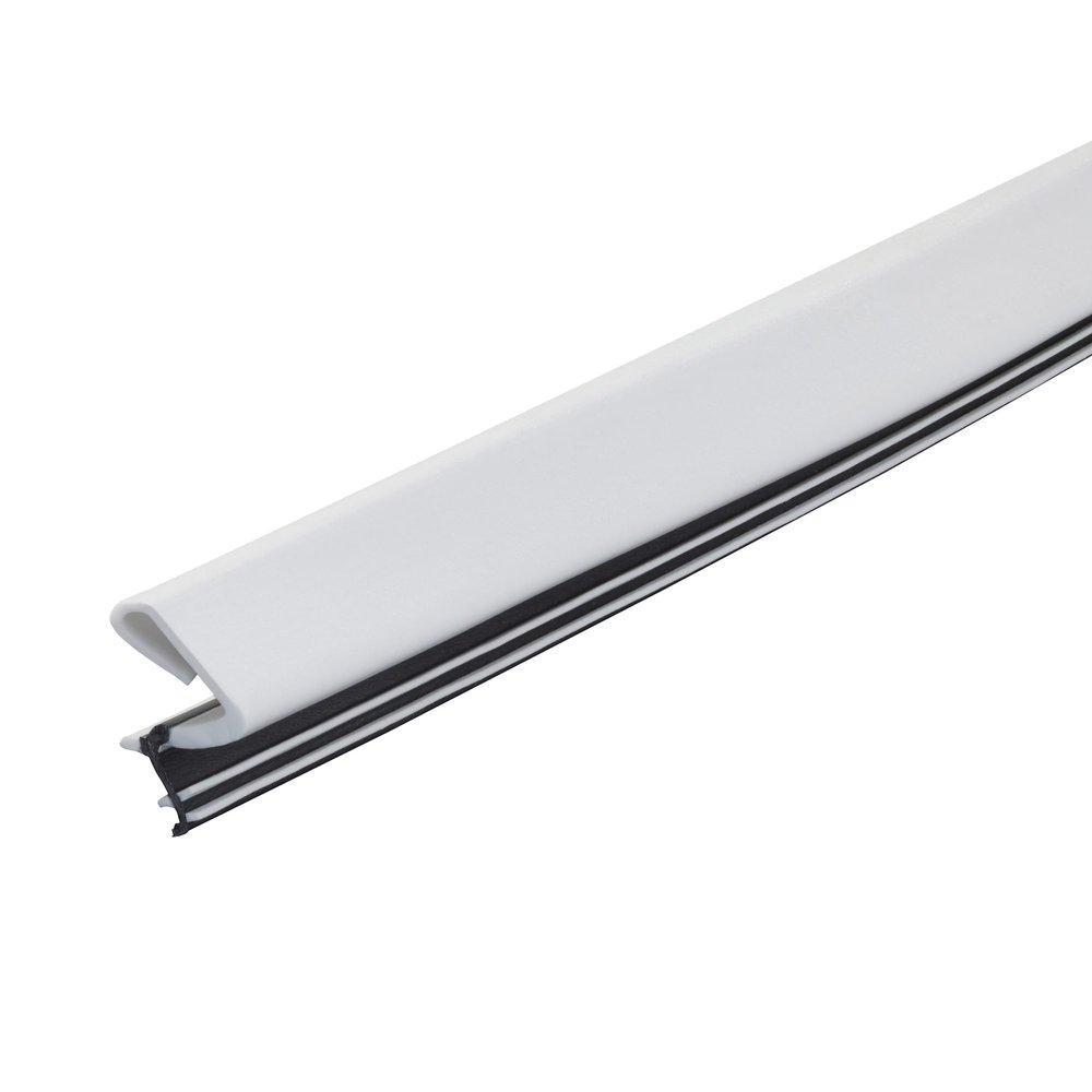 MD Building Platinum Door Seal for Top and Sides, White, 81in