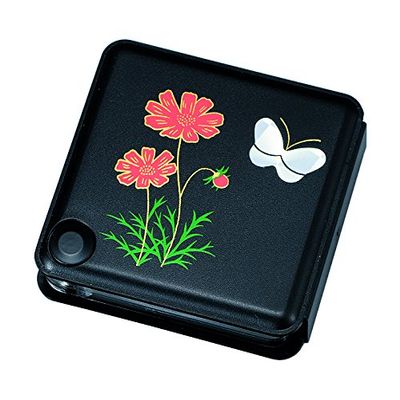 Nakatani Brothers Shokai Design Accessories Brown 5.5 x 5.5 x 1.1 cm Portable Loupe Cosmos Butterfly