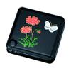 Nakatani Brothers Shokai Design Accessories Brown 5.5 x 5.5 x 1.1 cm Portable Loupe Cosmos Butterfly view 1
