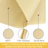 Speaker Grill Cloth Stereo Mesh Fabric for Speaker Repair, Yellow - 55 x 20 in / 140 x 50 cm view 3
