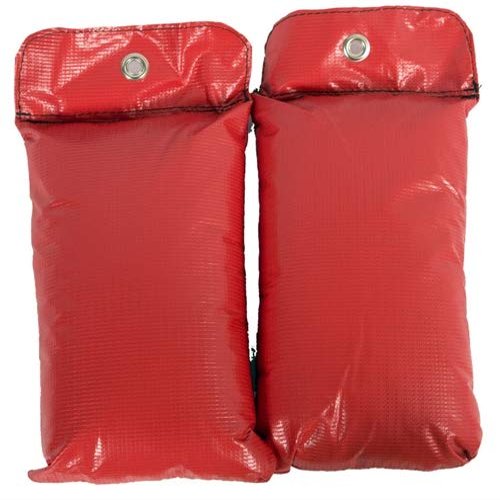 X-Ray Positioning Sandbags (Set of 2) - Angiographic with Grommets, 7lb (7" x 12"), USA Made
