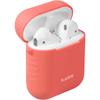 LAUT - POD for AirPods Charging Case | Slim Protective | Silicone Rubber | Easy Grip | Anti-Scratch (Coral (Pink)) view 2