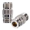 Boobrie 2PCS N Female to SO-239 UHF Female Jack Straight RF Coaxial Adapter for WiFi Antenna, CB Radio, Analyzer, Coaxial Cable view 3