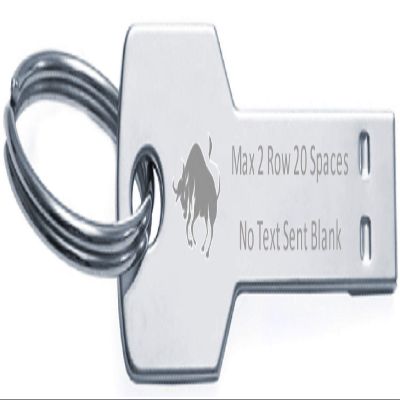 Keyring Flash Memory Stick Key USB 16GB Text Taurus Engraved