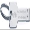 Keyring Flash Memory Stick Key USB 16GB Text Bicycle Cyclist Bike Engraved view 1