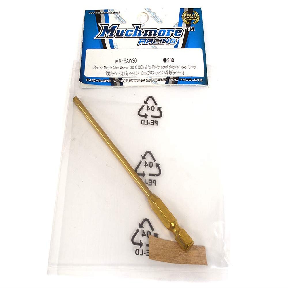 Integy Muchmore Racing Electric Metric Allen Wrench 3.0X100mm for Electric Power Driver