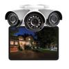 4K Ultra HD 8-Channel Security System with 2 TB DVR and Four 4K Ultra HD Color Night Vision Bullet Cameras with Smart Home Voice Control view 4