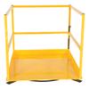 Vestil MEZZ-R5-4848 Steel Rotating Mezzanine Safety Gate System 53 in. x 53 in. x 42-3/16 in. 5,000 Lb. Capacity Yellow view 3