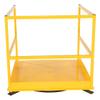Vestil MEZZ-R5-4848 Steel Rotating Mezzanine Safety Gate System 53 in. x 53 in. x 42-3/16 in. 5,000 Lb. Capacity Yellow view 4