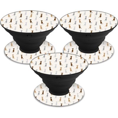 MightySkins Skin Compatible with PopSocket PopSocket - Cat Lady | Protective, Durable, and Unique Vinyl Decal wrap Cover | Easy to Apply, Remove, and Change Styles | Made in The USA