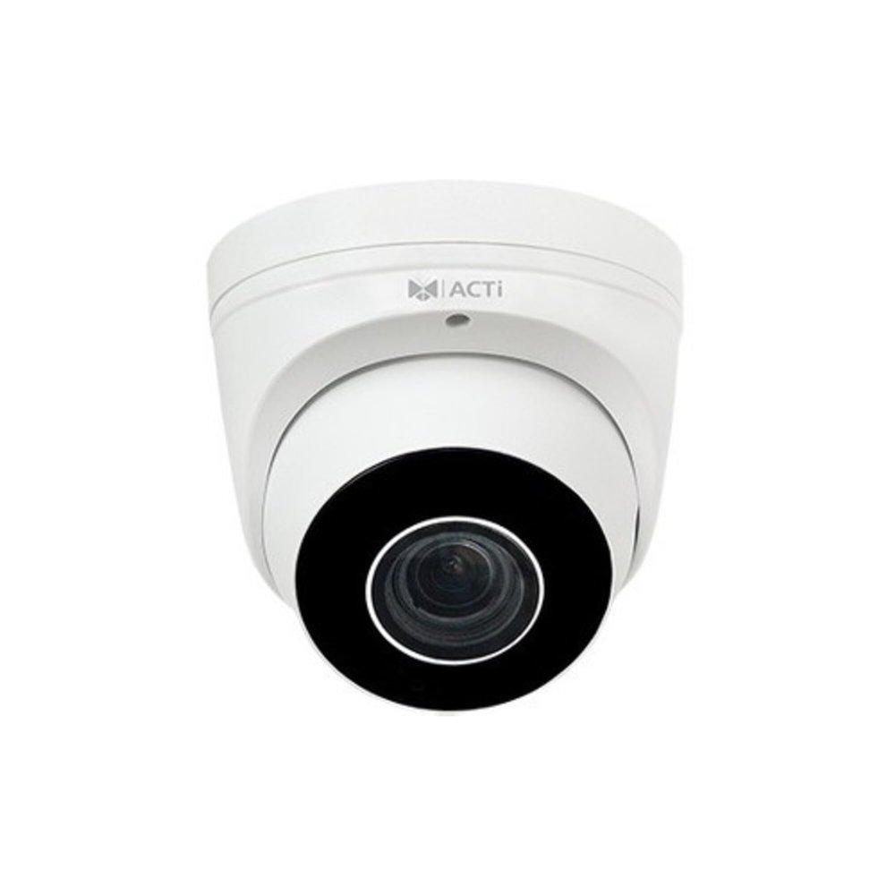ACTi Z82 4MP Outdoor Zoom Dome Camera with SLLS, 4.4X Zoom Lens, f2.7-12mm/F1.4, Auto Focus, H.265/H.264, 1080p/30fps, 2D+3D DNR, Built-in Microphone, MicroSDHC/MicroSDXC, PoE/DC12V, IP67