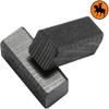 Buildalot Universal Carbon Brushes bu_8719468496080 for Powertools - 0.25x0.25x0.59'' - 6.35x6.35x15mm view 2