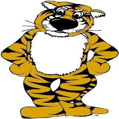 6 Inch Truman The Tiger Decal MU University of Missouri Mizzou Tigers M Logo MO Removable Wall Sticker Art NCAA Home Room Decor 3 by 6 Inches
