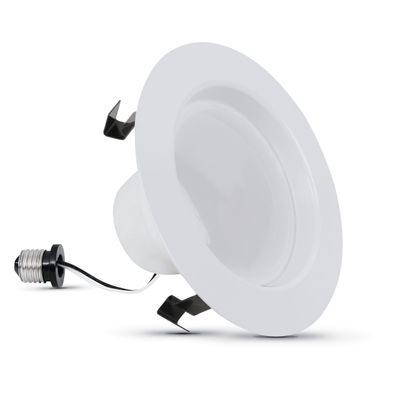 Feit Electric 4in LED Retrofit Recessed Downlight, 75W Eq, 3000K