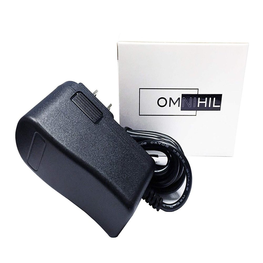 8 Feet Omnihil AC/DC Power Adapter 12V 3.33A (3330mA) 5.5x2.5millimeters Compatible with Sceptre 27" Curved 75Hz LED Monitor-(C278W-1920R)