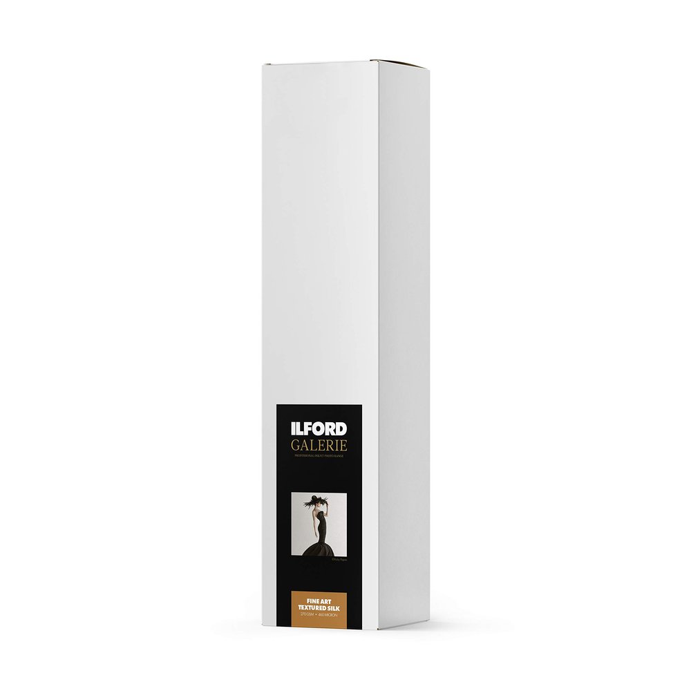 Ilford Galerie Prestige Fine Art Textured Silk 270 GSM 50 Zoll/127 cm x 15 m 1 Roll