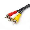 Xenocam 3 RCA Male Jack to 6 RCA Female Plug Splitter Audio Video Av Adapter Cable view 2