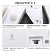 Creation Core 8.7" Tall Large LED Laugh Marquee Signs Battery Operated Warm White Light Up Letters for Tabletop Shelf Home Wall Office Decoration, Laugh view 3