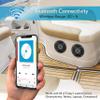 Pyle 6.5 Inch Dual Marine Speakers - Waterproof and Bluetooth Compatible 2-Way Coaxial Range Amplified Audio Stereo Sound System with Wireless RF Streaming and 600 Watt Power-1 Pair-PLMRF65MB (Black) view 4
